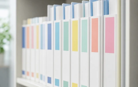 運営指導の書類ファイル